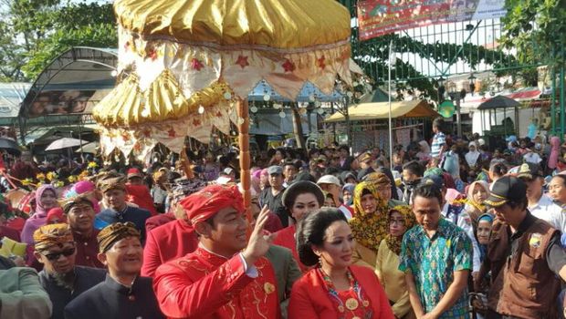 Tradisi tahunan Dugderan di Semarang (Angling/detikTravel)