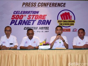 Planet Ban Resmikan Cabang ke-500, Kuasai 80% Pasar Ban Roda Dua