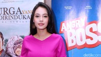 Anggika Bolsterli sudah kerap membintangi film. Salah satunya adalah Trinity, The Nekad Traveler. Pool/Noel/detikFoto.