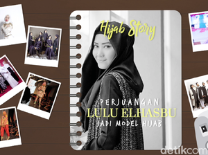 Video: Cerita Perjuangan Lulu Elhasbu Jadi Model Berhijab