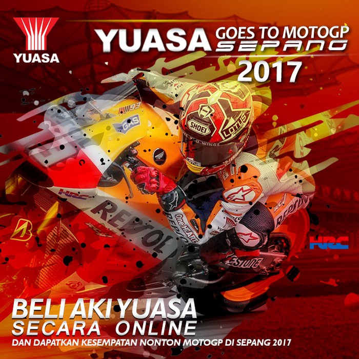 Beli Akinya, Dapatkan Peluang Nonton MotoGP 2017 Sepang Malaysia