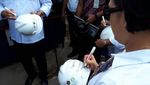 Kompak Berbaju Putih, 3 Menteri Jokowi Tinjau LRT Palembang
