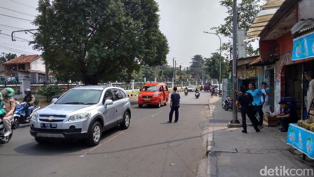 Menelusuri Lokasi Video Viral Remaja Serang Pemotor di Jagakarsa