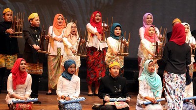 Pagelaran Anak Bangsa Bangkitlah Negeriku