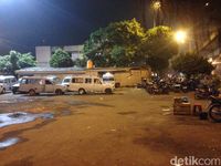Diduga lokasi asal ledakan.
