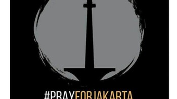 Gambar Monas pun jadi latar belakang. Foto: istimewa