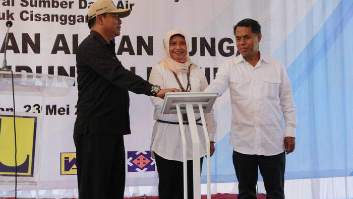 Pembangunan Bendungan Kuningan Capai 48%