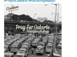 #PrayForJakarta Menggema di Linimasa