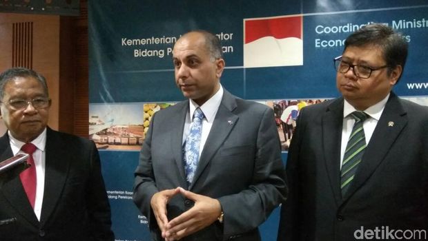 Pertemuan Parlemen Uni Eropa dan Menko Perekonomian Darmin Nasution