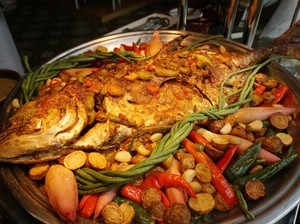Selama Ramadan, Ada Ikan Amberjack Saus Lombok yang Gurih Pedas di Restoran Ini