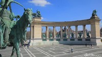 Melipir ke Budapest, Hungaria, traveler bisa melihat berbagai bangunan tua yang cantik di sana. Pekiraan biaya sesuai riset Statista adalah EUR 183 (Rp 3,075 juta) (Irfan Padli/detikcom)
