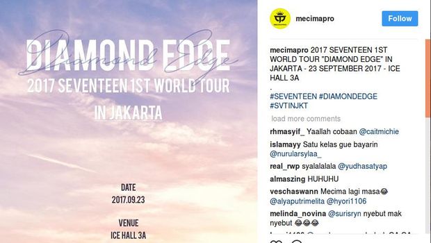 SEVENTEEN Konser di Jakarta 23 September 