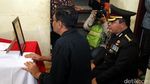 Djarot Melayat ke Rumah Duka Bripda Imam