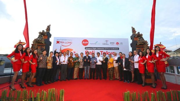 AirAsia Resmi Terbangi Rute Tokyo-Bali