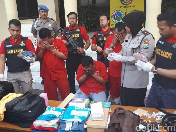 Tiga Perampok Nasabah Bank Berhasil Diamankan