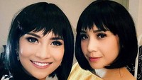 Mereka terlibat dalam photo session sebuah produk fashion. (Dok. Instagram/vanessaangelofficial)