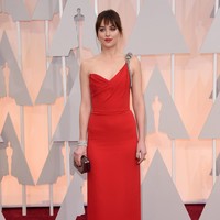 Dakota Johnson attends the 87th Annual Academy Awards at Hollywood & Highland Center on February 22, 2015 in Hollywood, California.  (Photo by Jason Merritt/Getty Images)