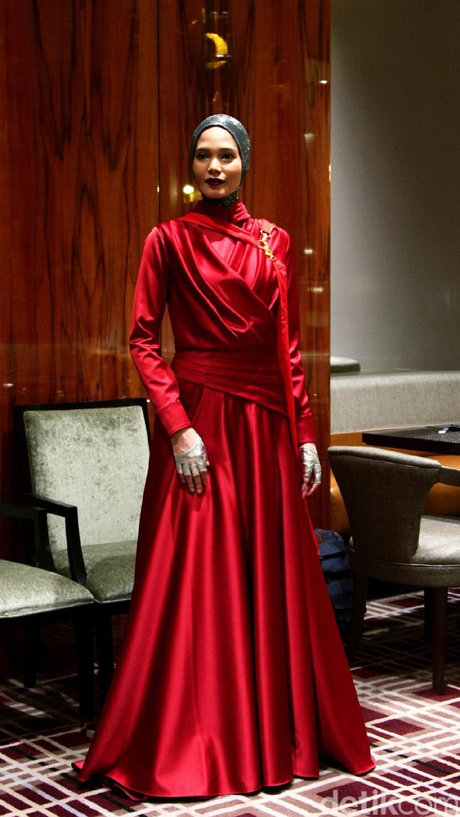 Fashion Show Norma Hauri ini terinspirasi dengan sosok wanita tangguh dunia yang bertempat di Sumibhi, One Park, Kebayoran Baru. Jakarta. [Foto: Mohammad Abduh/Wolipop]