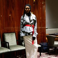 Fashion Show Norma Hauri ini terinspirasi dengan sosok wanita tangguh dunia yang bertempat di Sumibhi, One Park, Kebayoran Baru. Jakarta. [Foto: Mohammad Abduh/Wolipop]