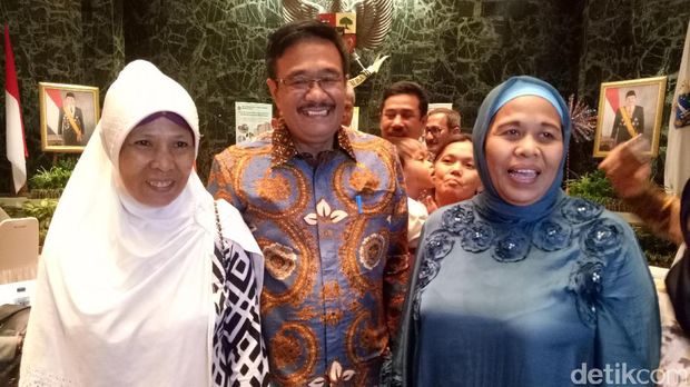  Pembukaan pengundian unit rusunawa untuk warga yang akan terkena penertiban dalam rangka normalisasi Kali Ciliwung, Jumat (26/5/2017).