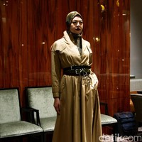 Fashion Show Norma Hauri ini terinspirasi dengan sosok wanita tangguh dunia yang bertempat di Sumibhi, One Park, Kebayoran Baru. Jakarta. [Foto: Mohammad Abduh/Wolipop]