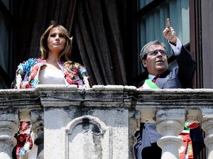 Inilah Pembalasan Melania Trump untuk Desainer yang Memboikotnya