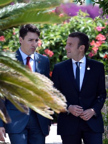 Emmanuel bersama PM Kanada Justin 