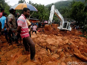Banjir dan Longsor Melanda, Sri Lanka Minta Bantuan Internasional