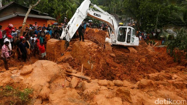 Banjir dan Tanah Longsor Landa Sri Lanka