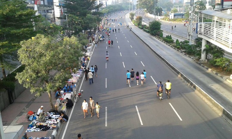 Car Free Day. Foto: Widiya Wiyanti Car Free Day. Foto: Widiya Wiyanti