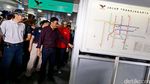 Djarot Sambangi Halte TransJakarta Kampung Melayu
