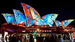 Indahnya Warna-warni Festival Cahaya di Sydney