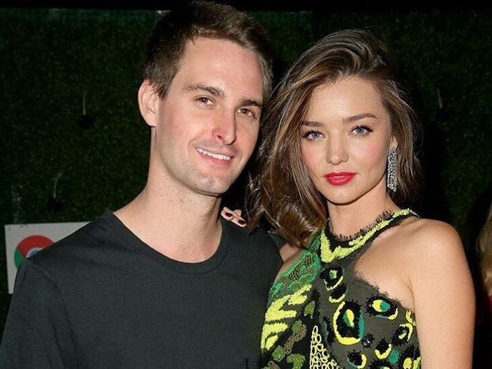 Evan Spiegel dan Miranda Kerr. Foto: Dok. Instagram/mirandakerr.bigfan Evan Spiegel dan Miranda Kerr. Foto: Dok. Instagram/mirandakerr.bigfan