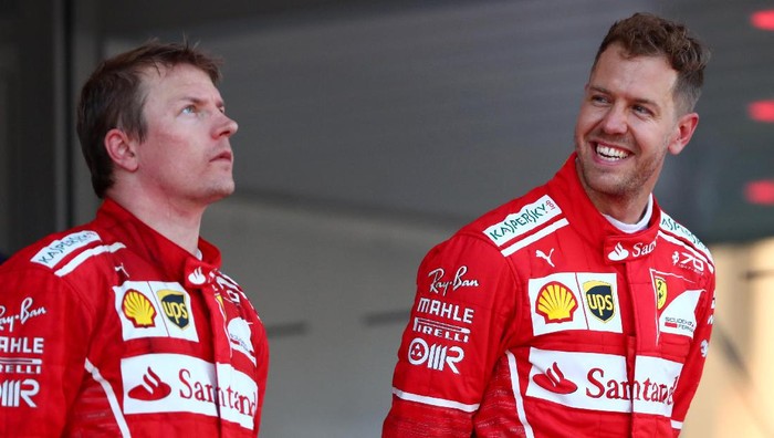 Vettel Bantah Ada Team Order, Pahami Kekecewaan Raikkonen