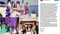 Gng Gajebo ini sudah 15 tahun bersama. Ada sosialita, host dan deainer di dalamnya. eFoto: Instagram @titi_kamall/@balqis_farah