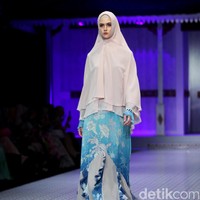 Koleksi terbaru Si.Se.Sa yang mengusung tema Keluargi bertempat di Dharmawangsa Hotel. Jakarta.[Foto: Mohammad Abduh/wolipop]