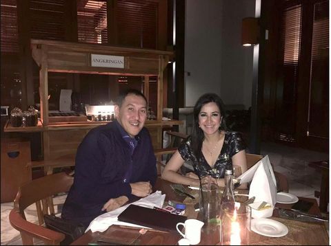 Andi Soraya bersama pria bernama Ali.