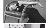 Situs Whohaha yang didirikan aktris Elizabeth Banks menasbihkan komedian Celeste Barber asal Australia sebagai wanita terlucu. Ini posenya memparodikan supermodel, Bella Hadid. Foto: Instagram @celestebarber