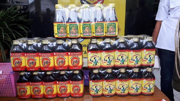 Polisi menemukan ada jamu yang dicampur dengan bahan kimia