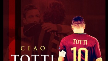 Ciao, Totti. Foto: dok. Istimewa