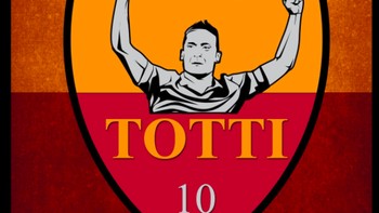 Totti tumbuh berkembang jadi pangeran di Roma, dan mundur bak seorang raja. Foto: dok. Istimewa