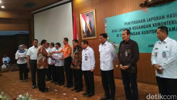 BPK Serahkan Audit Laporan Keuangan Kemenko Polhukam, BIN Hingga KPK