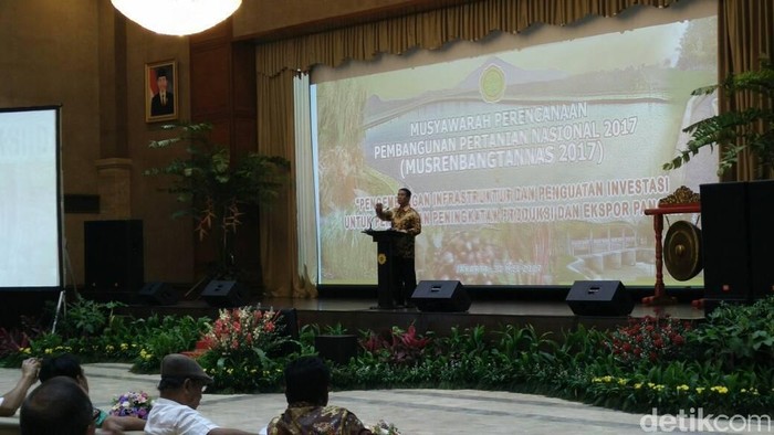 Bahas Program  2018, Mentan Kumpulkan 500 Kepala Dinas Pertanian