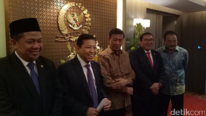 Temui Pimpinan DPR, Wiranto Ingin RUU Terorisme Segera Selesai