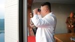 Sukses Uji Coba Rudal Balistik, Begini Ekspresi Kim Jong Un