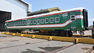 Ini Kereta Made in Madiun yang Mendunia