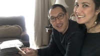 Aya sapaan Andi Soraya itu membantah belum terjadi pernikahan. Mereka hanya merayakan setahun berpacaran. Dok. Facebook/BlueSunset