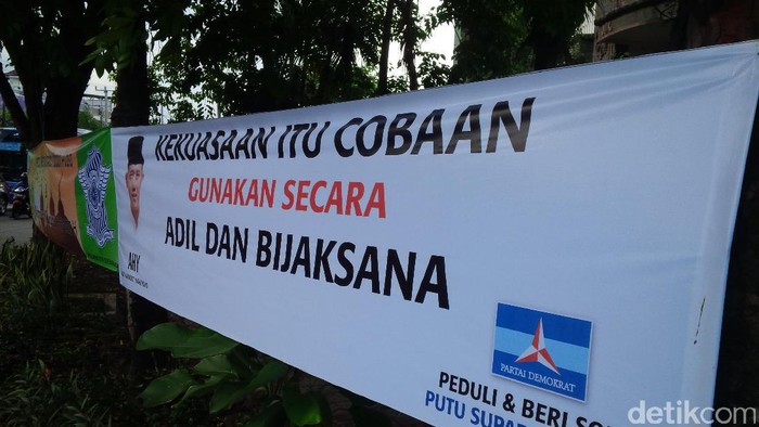 Spanduk Agus Yudhoyono Bertebaran di Bali, Ini Penjelasan PD