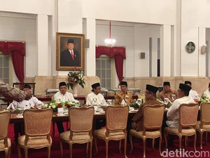 Jokowi Ajak Pimpinan Lembaga Negara Buka Puasa Bersama di Istana