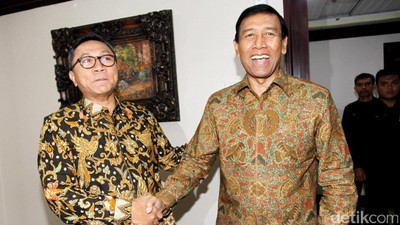 Wiranto Temui Zulifli Hasan Bahas Ormas Hingga Terorisme